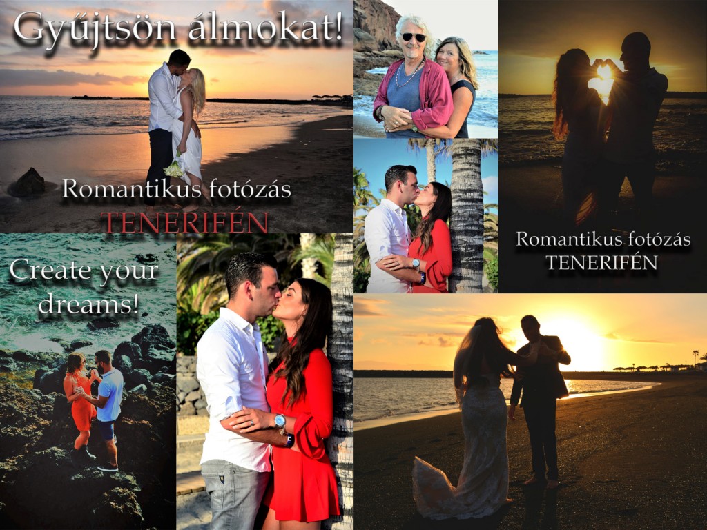 Tenerife tengerparti fotózás: Gyűjtsön álmokat!